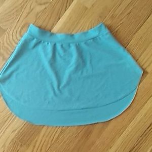 Capezio girls' dance skirt gray size small